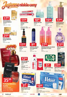 Leclerc - gazetka promocyjna Jesienne niskie ceny Przemyśl od czwartku 24.09 do soboty 03.10 - strona 6