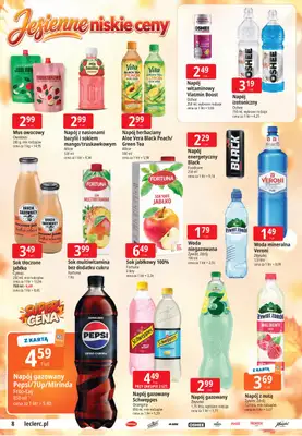 Leclerc - gazetka promocyjna Jesienne niskie ceny Przemyśl od czwartku 24.09 do soboty 03.10 - strona 8