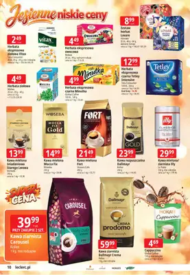 Leclerc - gazetka promocyjna Jesienne niskie ceny Przemyśl od czwartku 24.09 do soboty 03.10 - strona 10