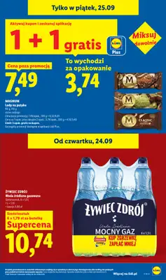 Lidl - gazetka promocyjna Oferta od czwartku od czwartku 24.09 do soboty 26.09 - strona 17