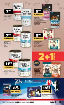 Netto - gazetka promocyjna Gazetka Spożywcza od poniedziałku 28.09 do soboty 03.10 - strona 33