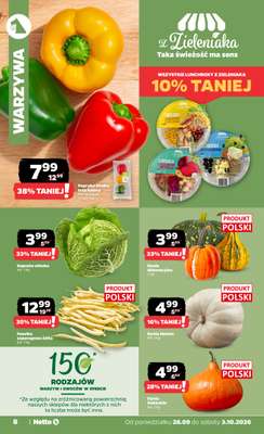 Netto - gazetka promocyjna Gazetka Spożywcza od poniedziałku 28.09 do soboty 03.10 - strona 8