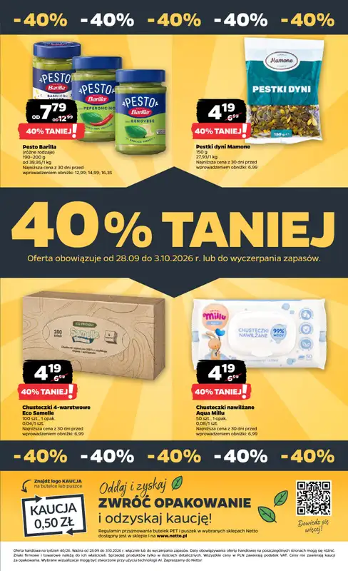 Netto - gazetka promocyjna Gazetka Spożywcza od poniedziałku 28.09 do soboty 03.10 - strona 35