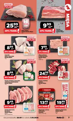 Netto - gazetka promocyjna Gazetka Spożywcza od poniedziałku 28.09 do soboty 03.10 - strona 7