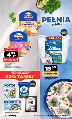 Netto - gazetka promocyjna Gazetka Spożywcza od poniedziałku 28.09 do soboty 03.10 - strona 12