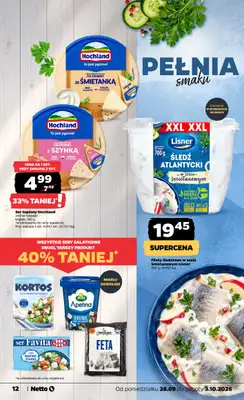Netto - gazetka promocyjna Gazetka Spożywcza od poniedziałku 28.09 do soboty 03.10 - strona 12