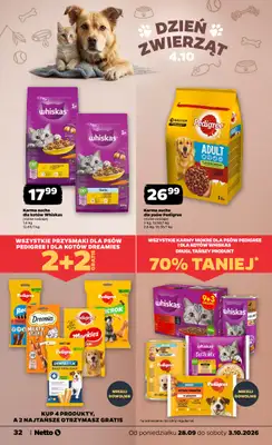 Netto - gazetka promocyjna Gazetka Spożywcza od poniedziałku 28.09 do soboty 03.10 - strona 32
