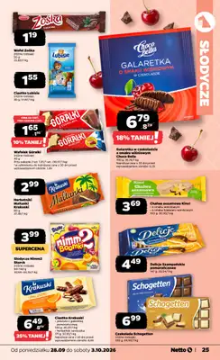 Netto - gazetka promocyjna Gazetka Spożywcza od poniedziałku 28.09 do soboty 03.10 - strona 25