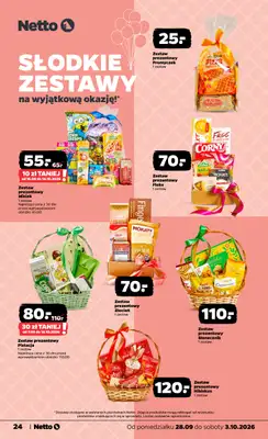 Netto - gazetka promocyjna Gazetka Spożywcza od poniedziałku 28.09 do soboty 03.10 - strona 24