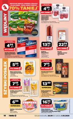 Netto - gazetka promocyjna Gazetka Spożywcza od poniedziałku 28.09 do soboty 03.10 - strona 10