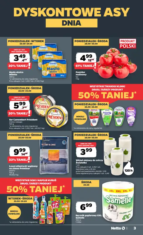 Netto - gazetka promocyjna Gazetka Spożywcza   - strona 3