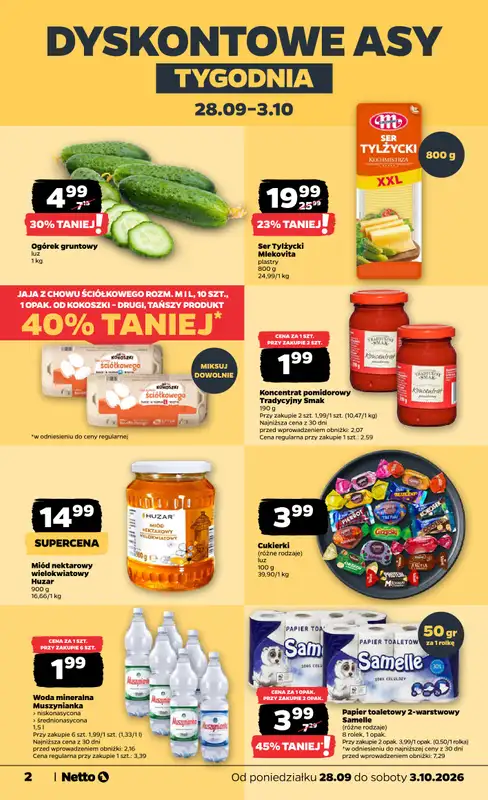 Netto - gazetka promocyjna Gazetka Spożywcza   - strona 2