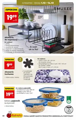 Biedronka - gazetka promocyjna Hity i inspiracje, od 26.09 od soboty 26.09 do środy 14.10 - strona 40