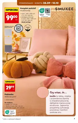 Biedronka - gazetka promocyjna Hity i inspiracje, od 26.09 od soboty 26.09 do środy 14.10 - strona 7