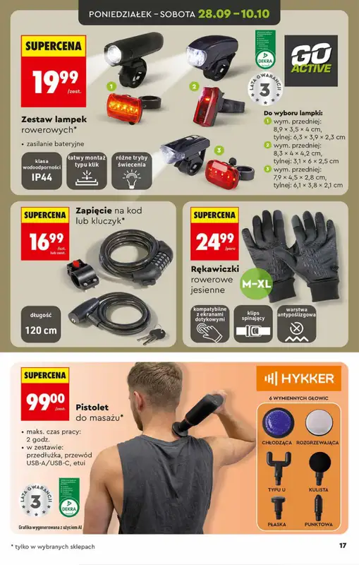 Biedronka - gazetka promocyjna Hity i inspiracje, od 26.09 od soboty 26.09 do środy 14.10 - strona 17