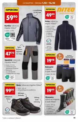 Biedronka - gazetka promocyjna Hity i inspiracje, od 26.09 od soboty 26.09 do środy 14.10 - strona 35