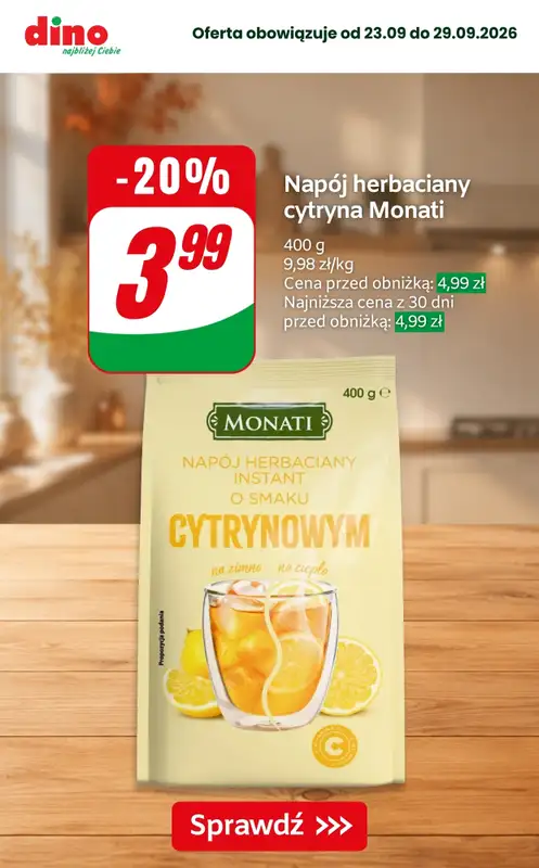 Dino - gazetka promocyjna Nawet do -50% TANIEJ od piątku 25.09 do wtorku 29.09 - strona 9