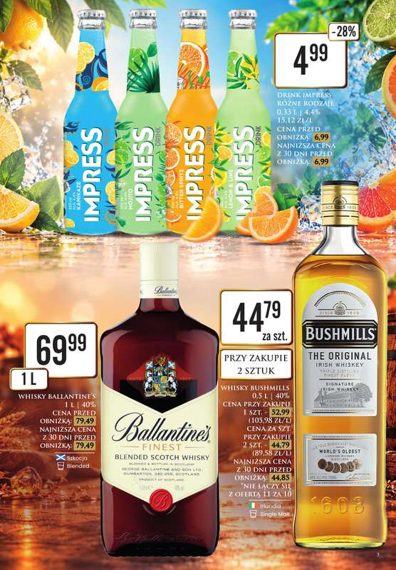 Dino - gazetka promocyjna Oferta alkoholowa od piątku 25.09 do soboty 26.09 - strona 3