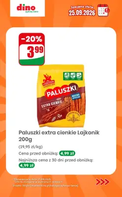 Dino - gazetka promocyjna Specjalna oferta na 25.09.2026 - promocje spoza gazetki od piątku 25.09 do piątku 25.09 - strona 8