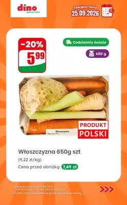 Dino - gazetka promocyjna Specjalna oferta na 25.09.2026 - promocje spoza gazetki od piątku 25.09 do piątku 25.09 - strona 2