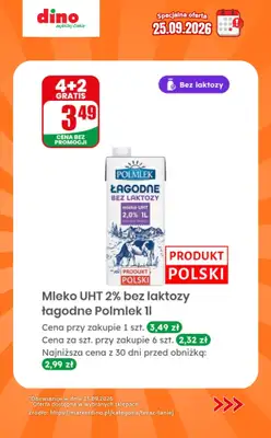 Dino - gazetka promocyjna Specjalna oferta na 25.09.2026 - promocje spoza gazetki od piątku 25.09 do piątku 25.09 - strona 4