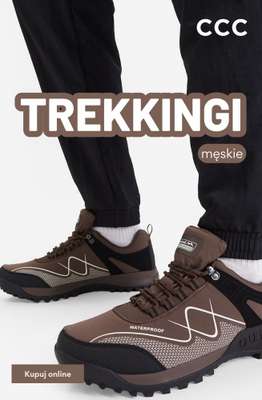 CCC - gazetka promocyjna Trekkingi męskie od soboty 26.09 
