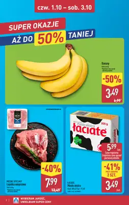 Aldi - gazetka promocyjna Weekend super cen w Aldi! od czwartku 01.10 do soboty 03.10 - strona 2