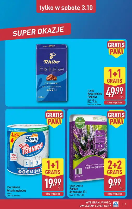 Aldi - gazetka promocyjna Weekend super cen w Aldi!   - strona 3