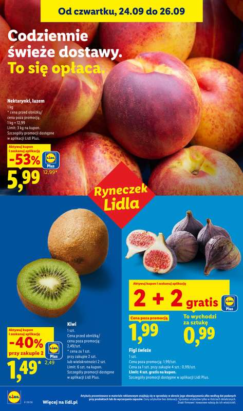 Lidl - gazetka promocyjna Oferta od czwartku od czwartku 24.09 do soboty 26.09 - strona 50