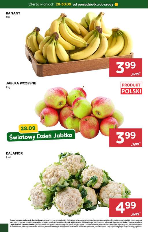 Stokrotka - gazetka promocyjna Hity na start od poniedziałku 28.09 do środy 30.09 - strona 2