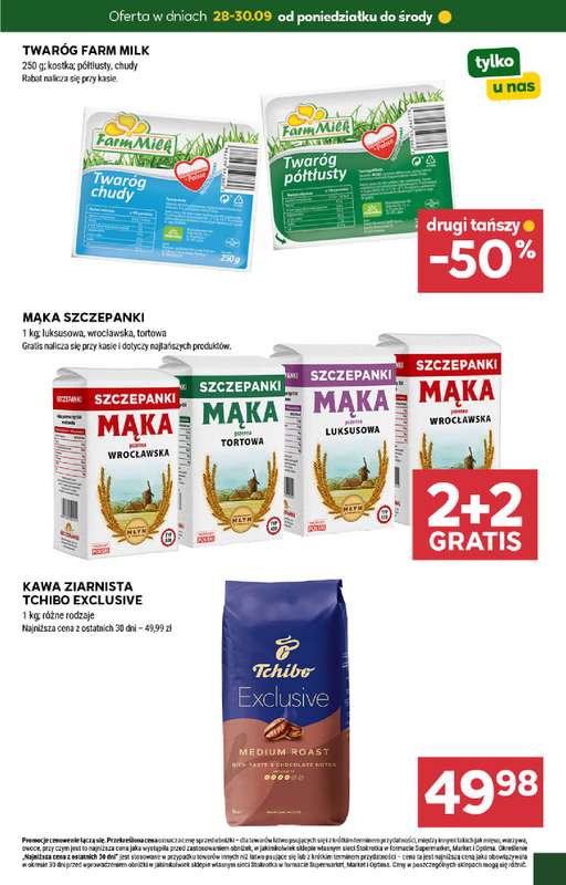 Stokrotka - gazetka promocyjna Hity na start od poniedziałku 28.09 do środy 30.09 - strona 3