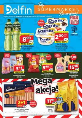 Delfin - gazetka promocyjna Gazetka od piątku 25.09 do niedzieli 04.10