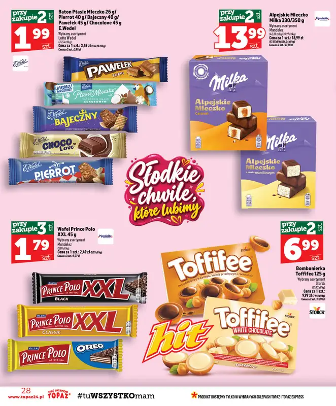 TOPAZ - gazetka promocyjna Gazetka od czwartku 01.10 do środy 07.10 - strona 28
