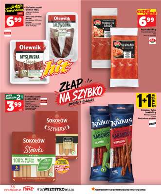 TOPAZ - gazetka promocyjna Gazetka od czwartku 01.10 do środy 07.10 - strona 38