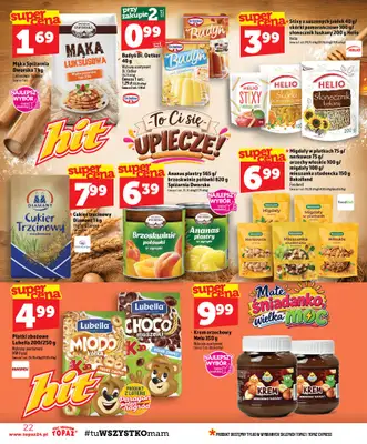 TOPAZ - gazetka promocyjna Gazetka od czwartku 01.10 do środy 07.10 - strona 22