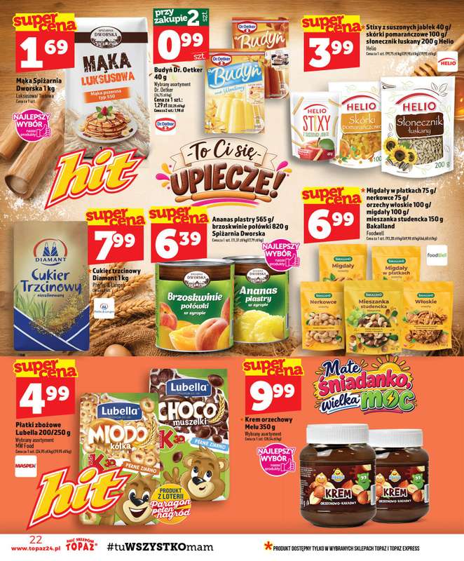 TOPAZ - gazetka promocyjna Gazetka od czwartku 01.10 do środy 07.10 - strona 22