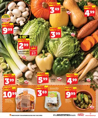TOPAZ - gazetka promocyjna Gazetka od czwartku 01.10 do środy 07.10 - strona 9