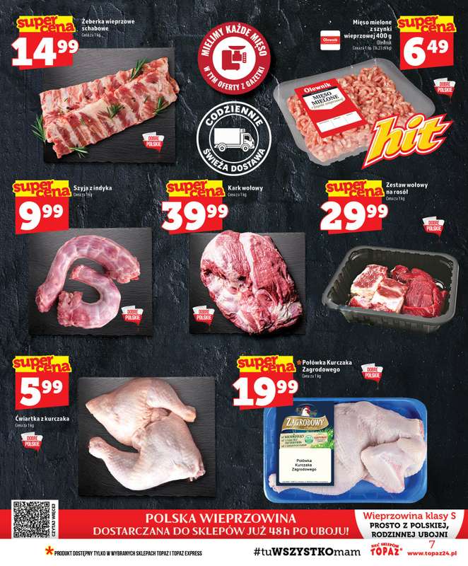 TOPAZ - gazetka promocyjna Gazetka od czwartku 01.10 do środy 07.10 - strona 7