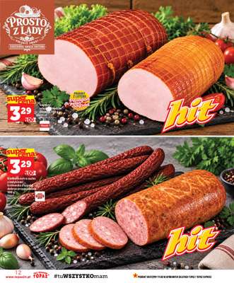 TOPAZ - gazetka promocyjna Gazetka od czwartku 01.10 do środy 07.10 - strona 12