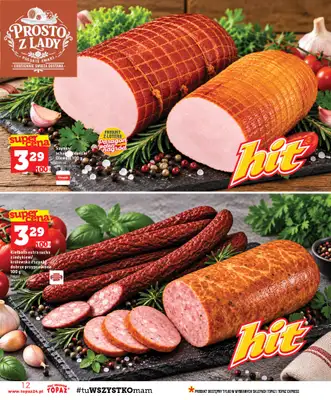 TOPAZ - gazetka promocyjna Gazetka od czwartku 01.10 do środy 07.10 - strona 12