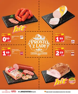 TOPAZ - gazetka promocyjna Gazetka od czwartku 01.10 do środy 07.10 - strona 10