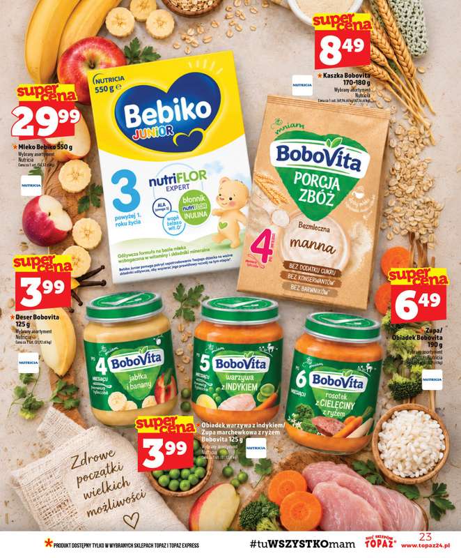 TOPAZ - gazetka promocyjna Gazetka od czwartku 01.10 do środy 07.10 - strona 23