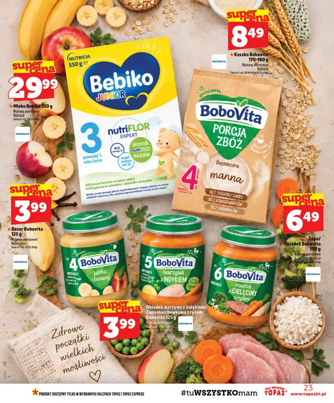 TOPAZ - gazetka promocyjna Gazetka od czwartku 01.10 do środy 07.10 - strona 23