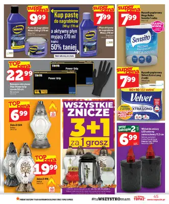 TOPAZ - gazetka promocyjna Gazetka od czwartku 01.10 do środy 07.10 - strona 45