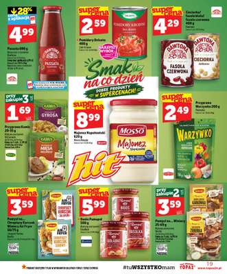 TOPAZ - gazetka promocyjna Gazetka od czwartku 01.10 do środy 07.10 - strona 19