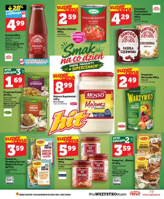 TOPAZ - gazetka promocyjna Gazetka od czwartku 01.10 do środy 07.10 - strona 19