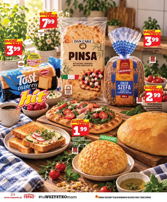 TOPAZ - gazetka promocyjna Gazetka od czwartku 01.10 do środy 07.10 - strona 24