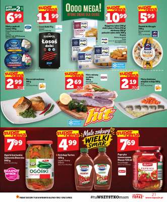 TOPAZ - gazetka promocyjna Gazetka od czwartku 01.10 do środy 07.10 - strona 21