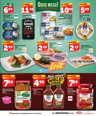 TOPAZ - gazetka promocyjna Gazetka od czwartku 01.10 do środy 07.10 - strona 21