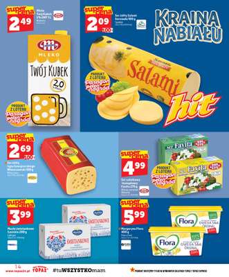 TOPAZ - gazetka promocyjna Gazetka od czwartku 01.10 do środy 07.10 - strona 14